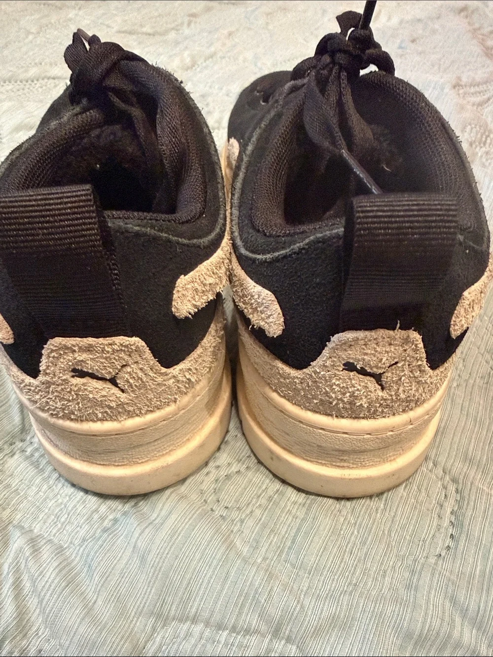 Puma Mayze Teddy Sneakers sz 7